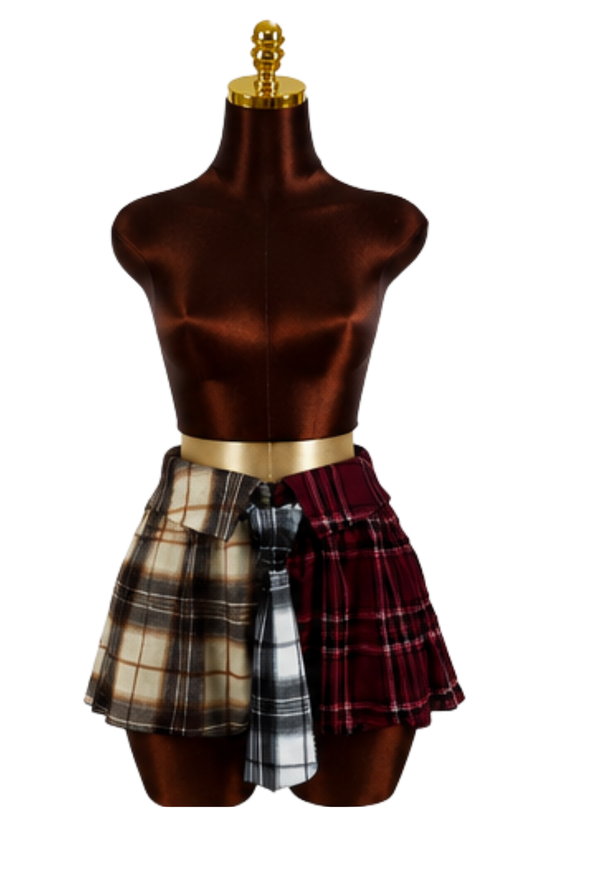 Prep School Plaid Skirt