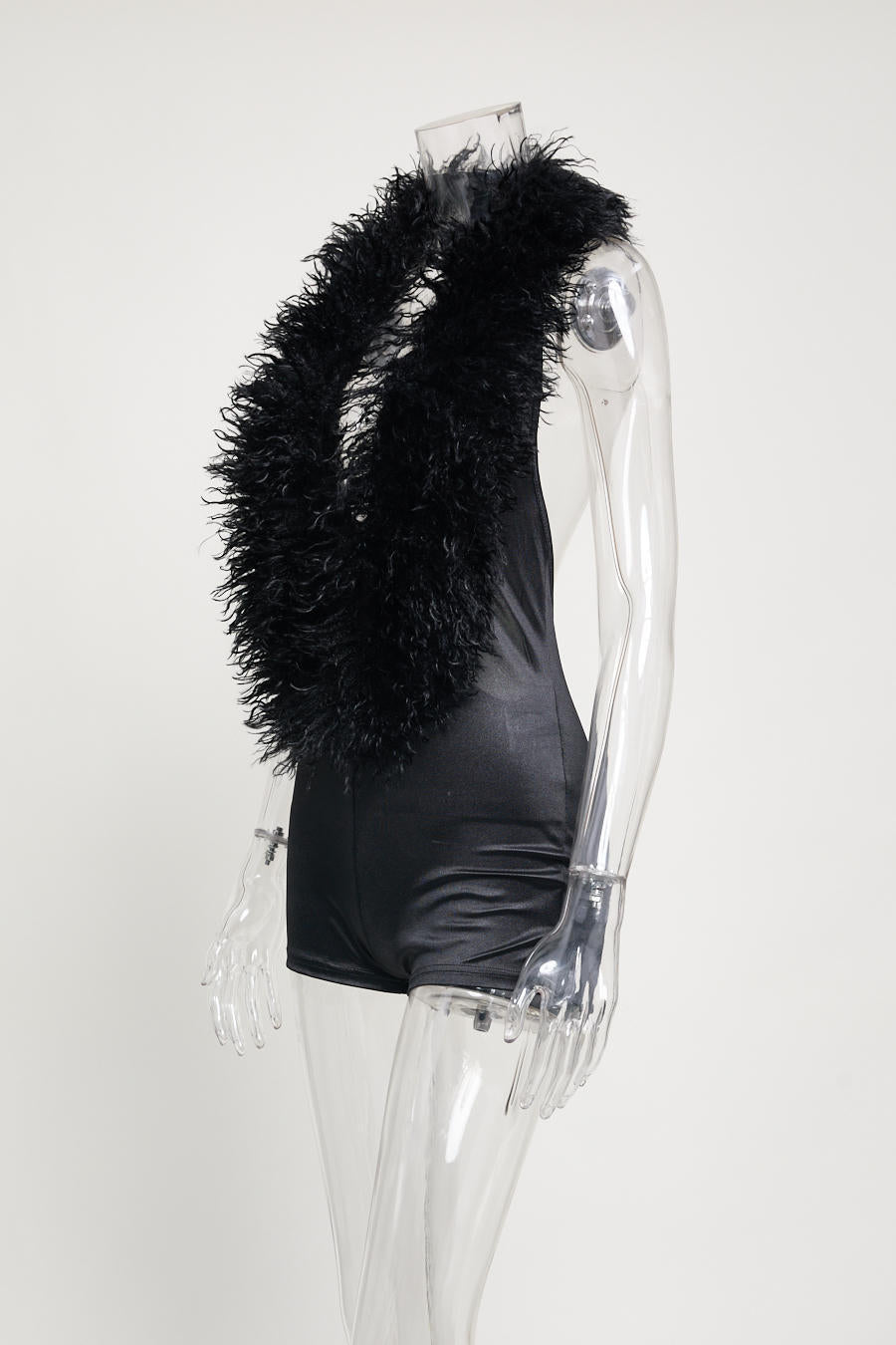 Ruby Luxe Faux Fur Romper