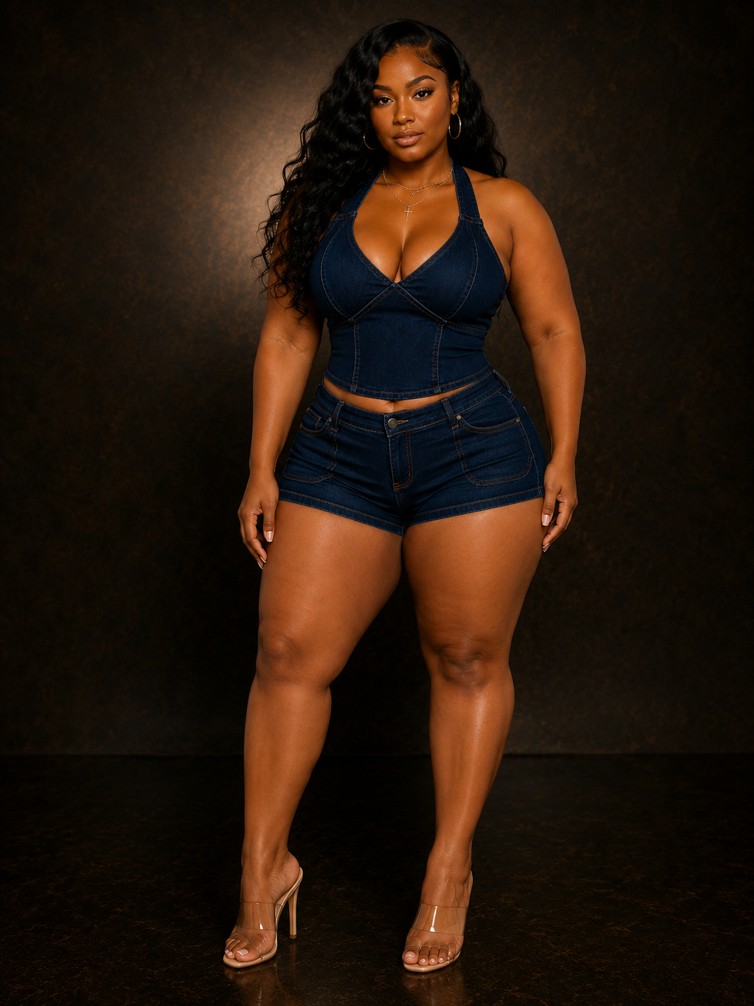 Kurve Denim 2-piece set