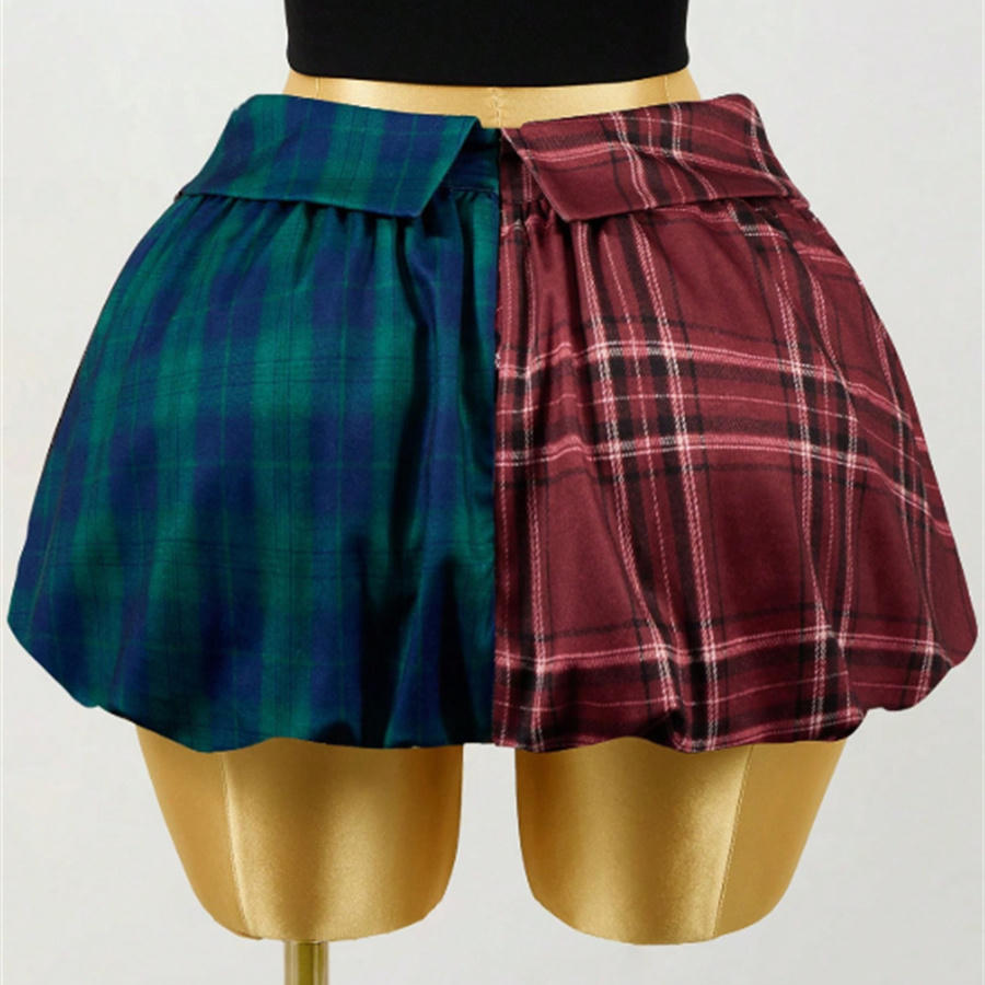 Prep School Plaid Skirt